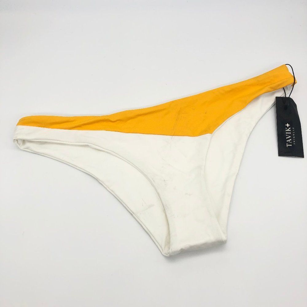 New Tavik White & Yellow Bottoms - Size L